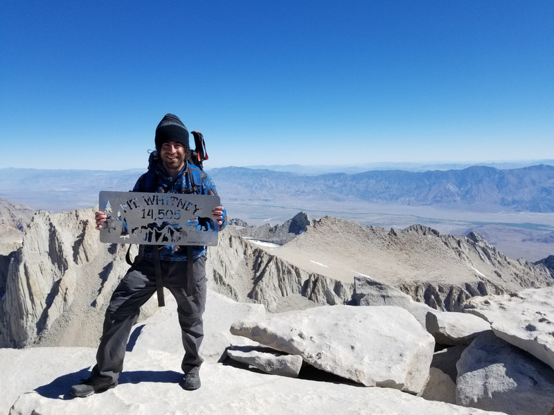Top of Whitney