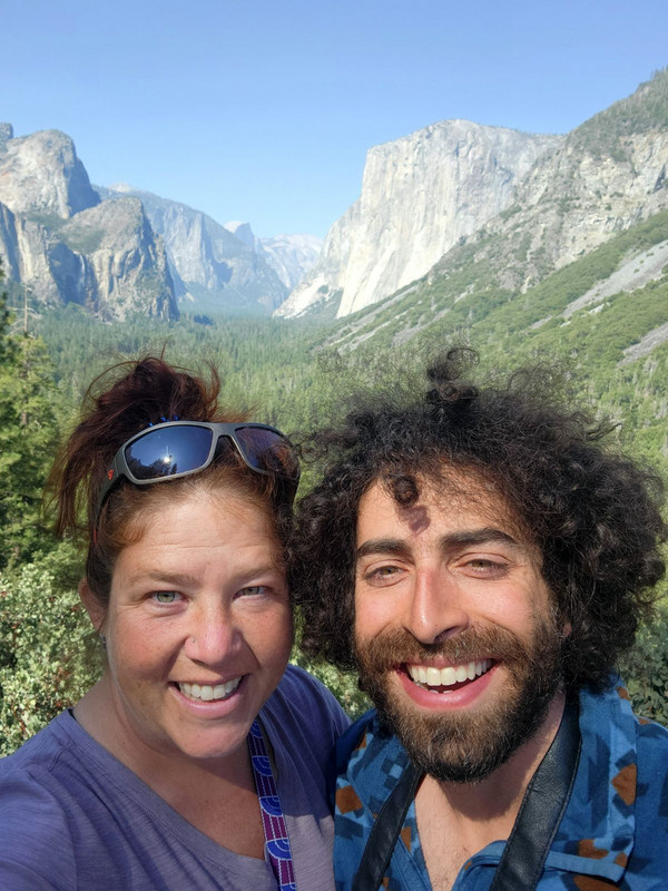 Selfie at Yosemite