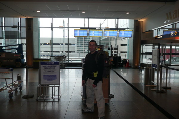 Danny at airport