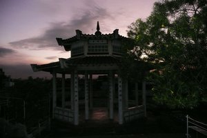 Small Temple at Dusk