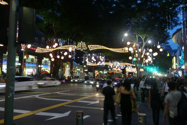 Orchard Road By Night
