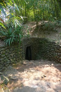 Entrance To Vinh Moc Tunnels