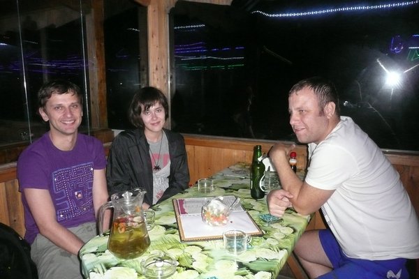 Dimitry With GF and Friend