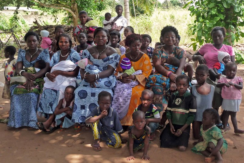 Village Women and Children