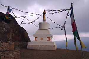 Cliffside Stupa