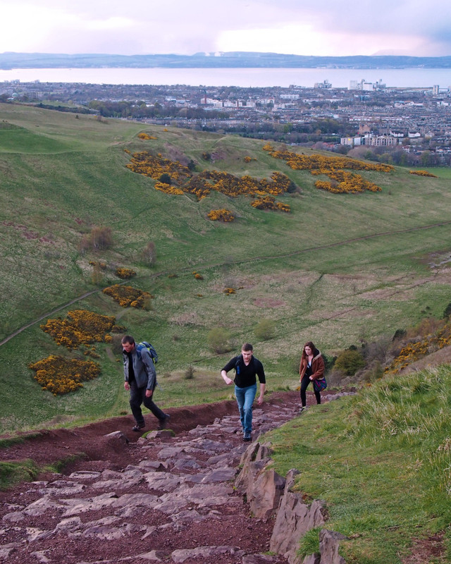 Up to Arthur's Seat