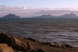 View of Vestmannaeyjar