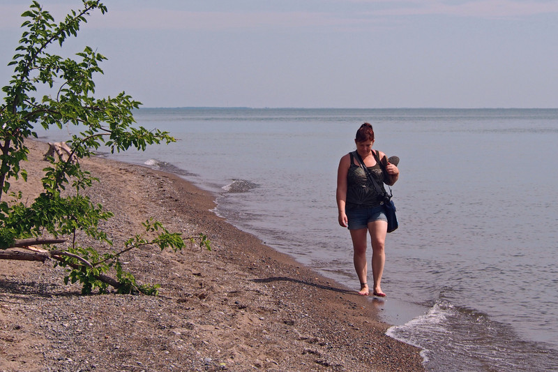 Walking along the Southern Most Point of Canada