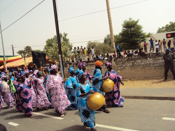 Women's group in parade