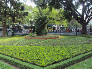 Garden at Temple of Literature