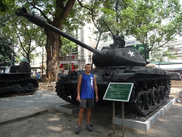 Paul with Tank