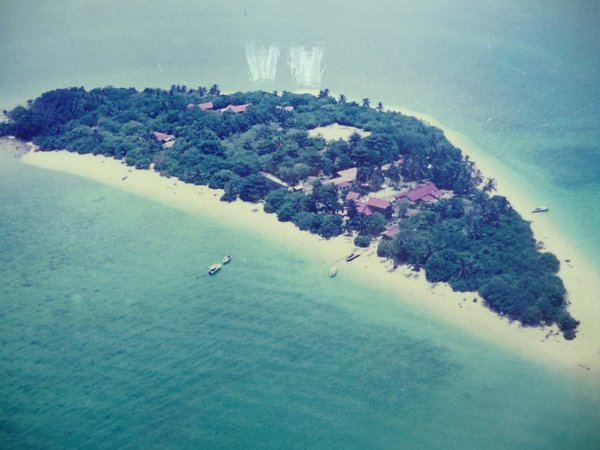 Aerial View of Turtle Island