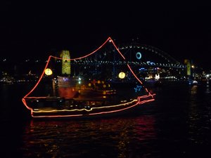 Illuminated boats