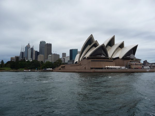 View from Manly ferry back to Sydney