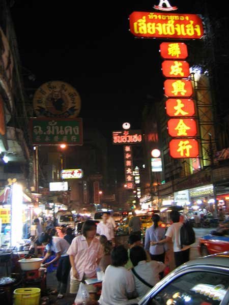 Chinatown by night