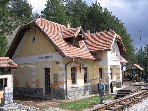 Golubici train station