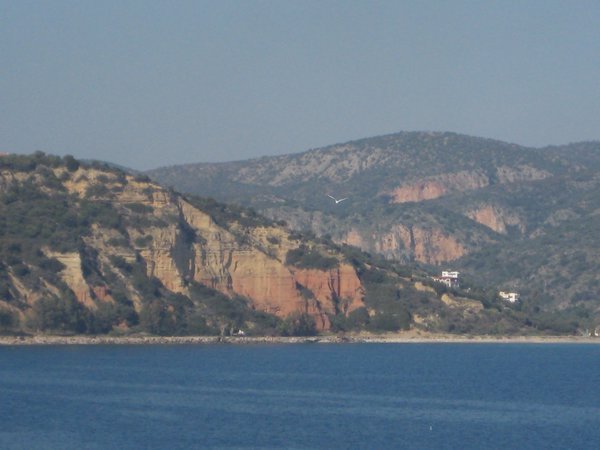 waters between peloponnese and crete