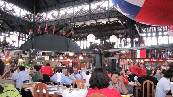 Ravintola Santiagon kauppahallissa