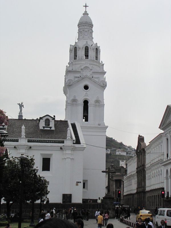 Quiton vanhankaupungin keskusaukio