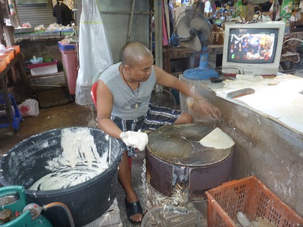 Bread Making Khon Kaen market