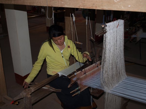 Silk Weaving Luang Prabang