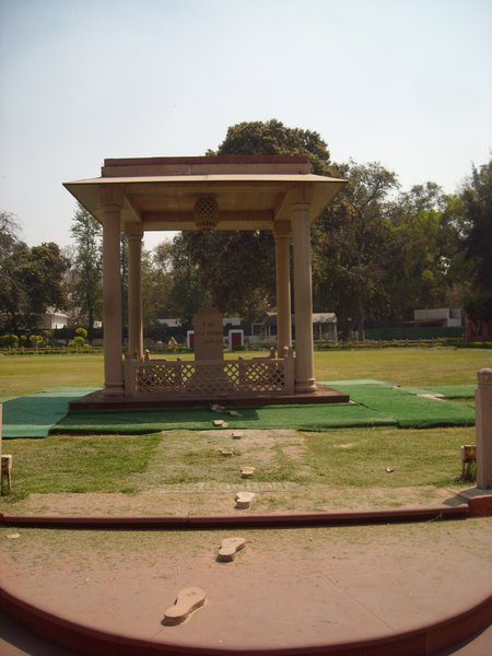 Gandhi's grounds