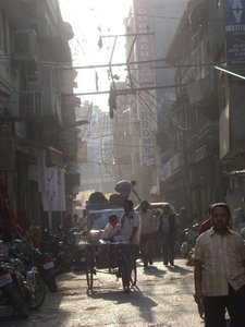 The streets of Amritsar, India
