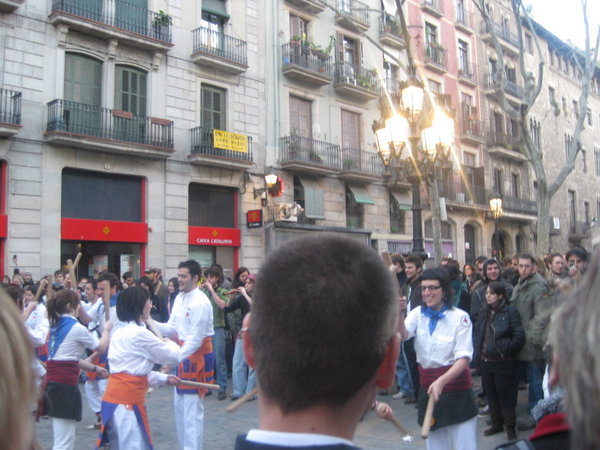 Catalan dancers
