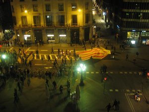 Parade in Barcelona