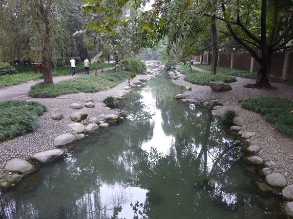 Stream in Renmin Park