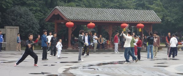 Martial Arts in Renmin Park