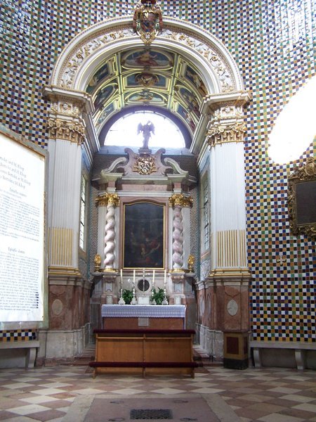 inside St. Gabriel's Chapel