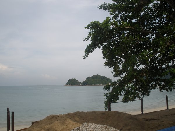 Main Pangkor beach