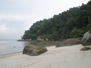 Our private beach