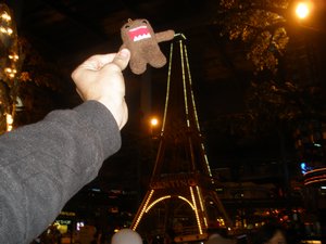 Manford on their Eiffel Tower