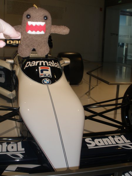 Manford and the F1 car