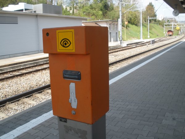This is where you validate your ticket. You have to both buy AND validate your ticket to avoid a 80CHF fine
