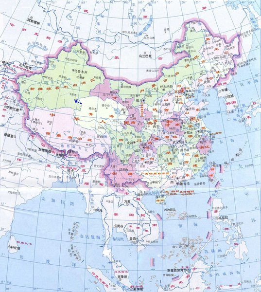 Chinese map
