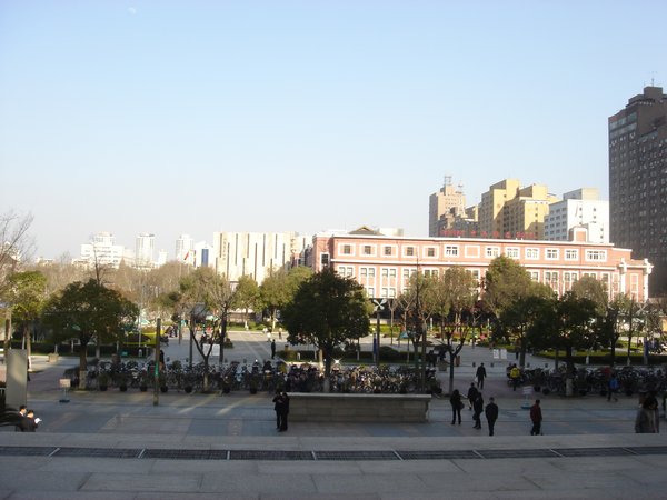 Nanjing library piazza 
