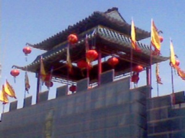 The old wall of dragon boat!