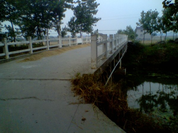 The  bridge to our village!