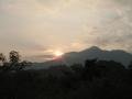 Sunset with Pha Koy mountain