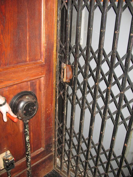 1 A rare manually operated elevator in NY. This is where i stayed.