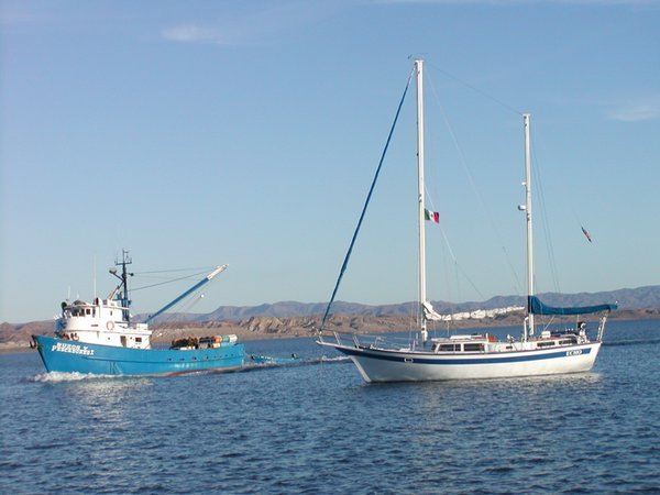 Echo and Fishing Boat