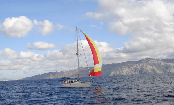 Ansa sailing to Bahia Asuncion