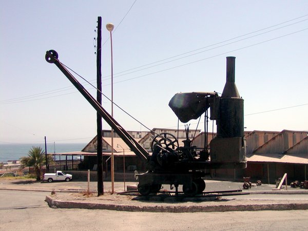 Antique Steam Crane