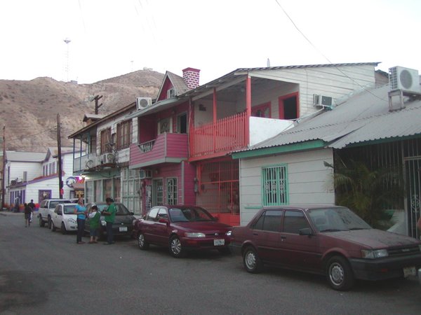 Street Scene in Santa Rosalia