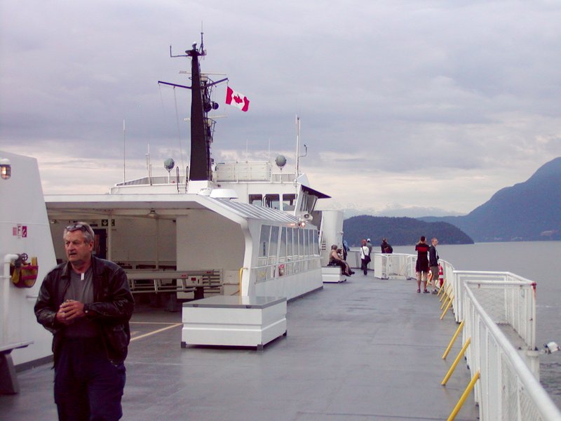 Top Deck of the ferry