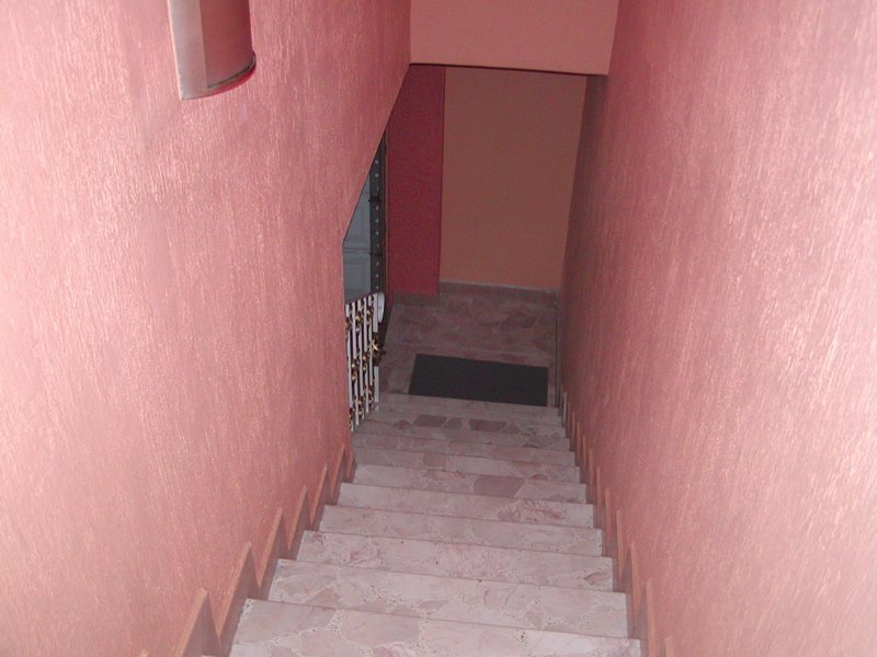 Looking Down the Stairs