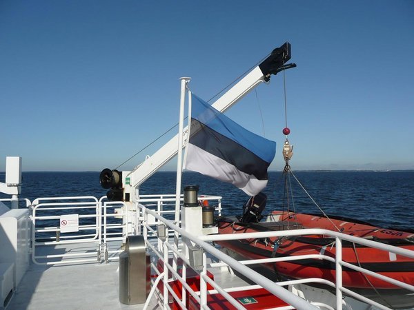 Estonian Flag - Gulf of Finland